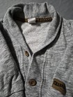 H&M Gray Knit Cotton Shawl Collar Button Cardigan Sweater w/ Pockets 18-24M — photo 3