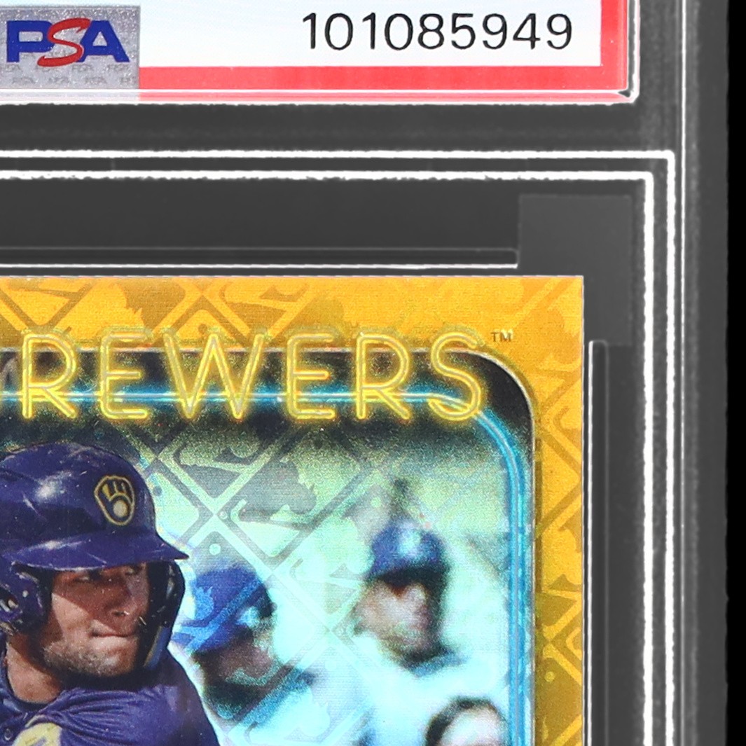 2024 Topps Chrome Logofractor Jackson Chourio #RCAJC PSA 10 RC AUTO 31/50 AUTO view 5