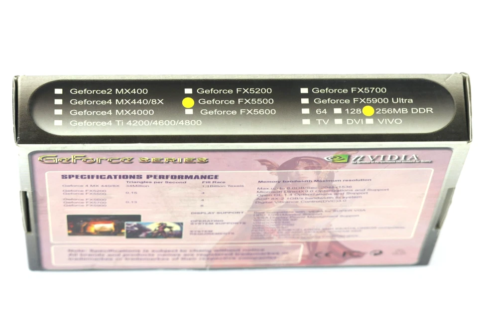 *BRAND NEW SEALED* GeForce FX5500 256MB DDR AGP 3D Video Card Graphics 2048x1536 - Image 4 of 4