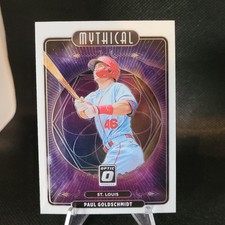 2021 Donruss Optic Paul Goldschmidt Mythical #M23 Holo Prizm