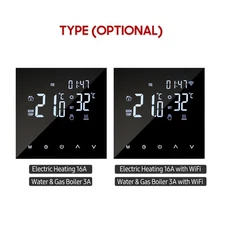 1-Smart Heating Thermostat Digital Temperature Controller Touchscreen LCD WIMN