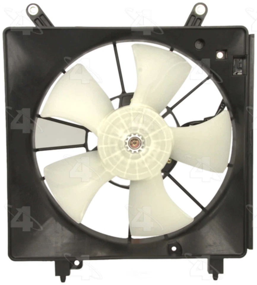 Conjunto de ventilador de refrigeração do motor - conjunto de ventilador de radiador. 4 estações serve para 02-06 Acura RSX - Imagem 2 de 3