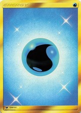 POKEMON Water Energy (Secret) #124/111 Holo SM - Crimson Invasion NM on eBay