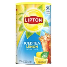 Lipton Lemon Iced Tea Mix 28 Quarts..