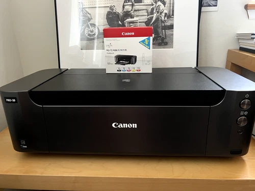 Canon PIXMA PRO-100, lightly used, brand new ink and photo paper included