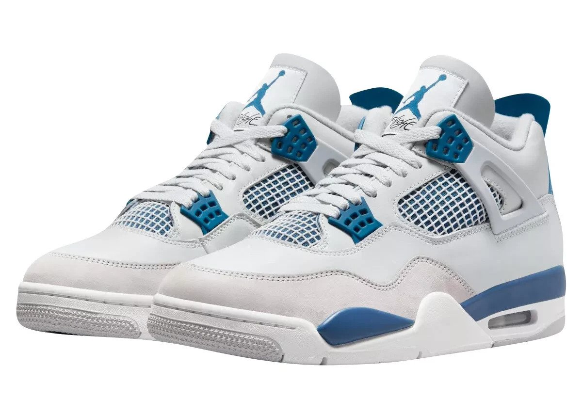 Size 13 - Air Jordan 4 Retro 2024 Military Blue for sale