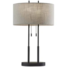 Adesso 4015-26 Duet 27 inch 60.00 watt Antique Bronze Table Lamp Portable Light