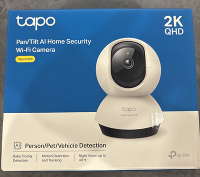 Tapo C220 Pan/Tilt AI Home Security Wi-Fi Camera