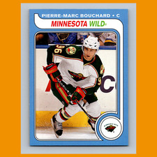 Pierre-Marc Bouchard #122 2008-09 O-Pee-Chee 1979-80 Retro Minnesota Wild Hockey