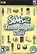 The Sims 2 Teen Style Stuff PC Game Expansion Pack 2007 FREE SHIPPING