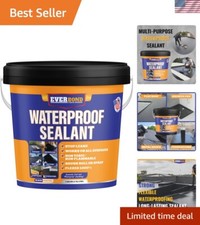 Waterproof Sealant - All Surface Leak Repair Indoor and Outdoor Waterproof Co...