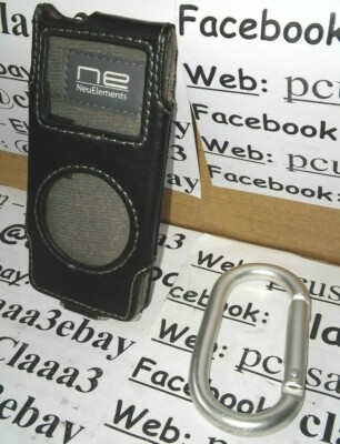 Apple iPod nano Hülle Cover und Schutz + Karabiner Haken Belkin 9x4