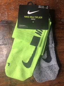 neon green nike socks