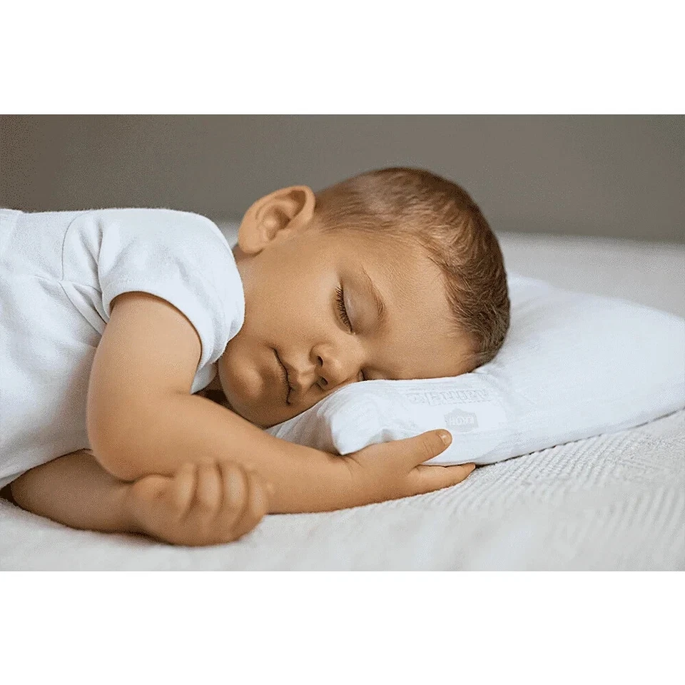 Letti Moderni Coussin en latex pour bébé 30х50х6 cm Sommeil réparateur pour l... - Photo 4/4