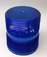 Tomar 1700-Blue Lens Strobe Light Blue Lexan