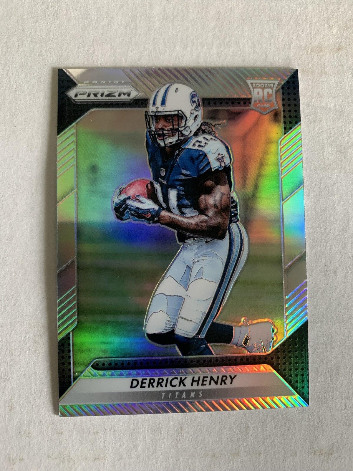 2016 Panini Prizm - Rookie Silver Prizm -#298- Derrick Henry (RC)