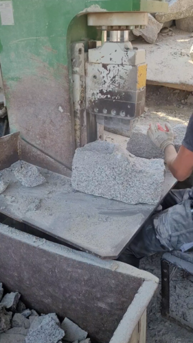 STRIEGAUER Granitpflastersteine 8/11 Gelb-grau Granitpflaster /direkt ab Werk/ - Video 1 von 1