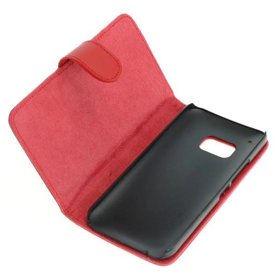 OTB Custodia (Similpelle) per HTC One M9 a Libro Rosso - Immagine 3 di 3