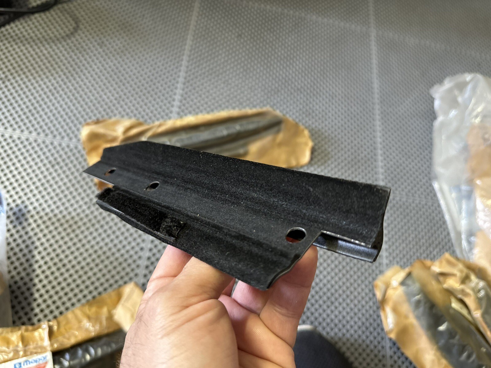 1/4 window belt molding Chrysler TC by Maserati 16v DOHC turbo 1989-91 NOS Mopar