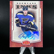 Jay McClement 2006-07 Flair Showcase Showcase Inks Auto #I-JM Blues NICE LOOK!!