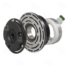 A/C Compressor Clutch 4 Seasons For 2001-2002 Chevrolet Silverado 3500 6.6L V8