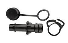 Pope 13mm Barbed Snap-on With Bug Cap And Poly Clamp