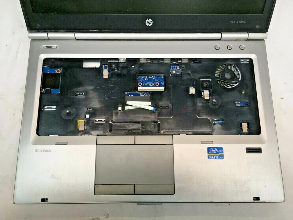 HP EliteBook 8460p Laptop Core i5 For Parts No Keyboard Doesn't Power ON JR - Image 3 of 4