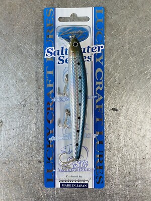 LUCKY CRAFT SW Flashminnow 110 - 714 Metallic Sardine