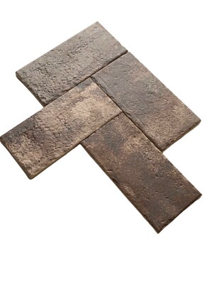 Brick work Terrace Brick Look 4x8 Porcelain Tile Wall Floor Kitchen (ONE PIECE)