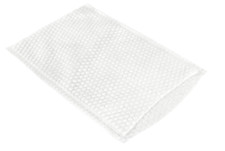 50 Med Comfort Einmal Einweg-Waschlappen wei&szlig; Molton 80 g/m&sup2; 15x23 cm 3D genoppt