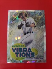 Spencer Torkelson 2022 Bowman Chrome Virtuosic Vibrations Atomic 83/150 , Tigers