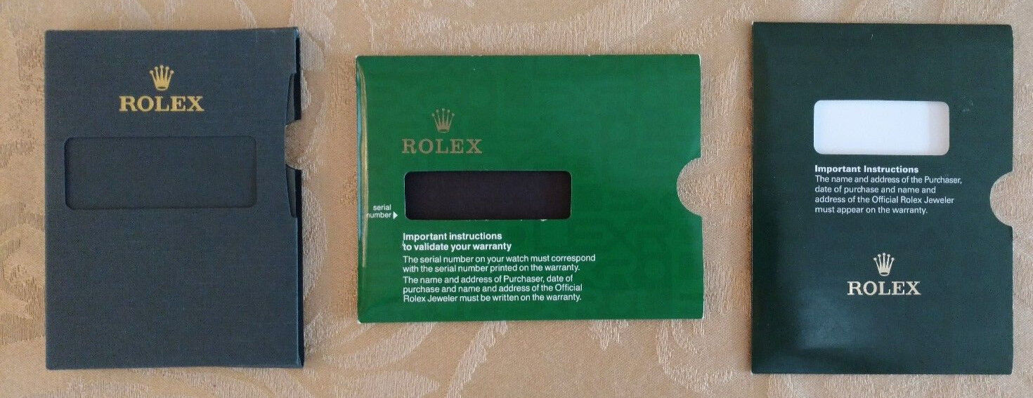 ROLEX PAPERS BOOKLETS HOLDER SHIPPED Kansas City Mall SLEEVE mart $15  