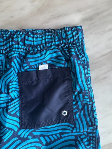 Boy's Swimsuit Board Shorts GYMBORee Swimming Trunks Blue Kid M (7-8) Drawstring - Picture 7 of 10