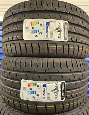 2x NEU CONTINENTAL SPORT 3 265/35 ZR18 XL 97Y MO UHP AUTOREIFEN 265 35 18 2653518