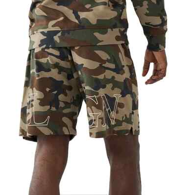 True Religion Mid Rise Camo Camouflage Oversized Logo 11