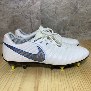 botines nike azules y blancos