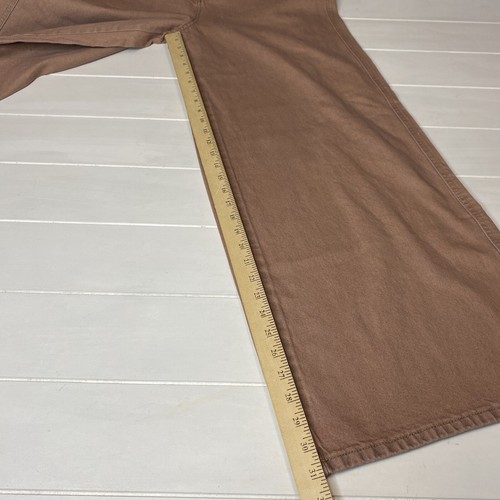 We The Free People CRVY Gia High Rise Wide Leg Sand Dune Women’s Jeans Size 32 - Picture 12 of 21