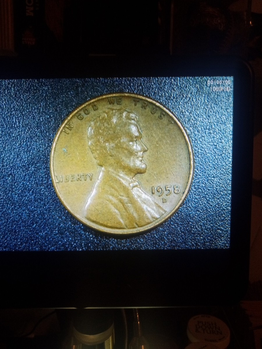 1958 D Wheat Penny Error (Letter L on rim in Liberty) | eBay