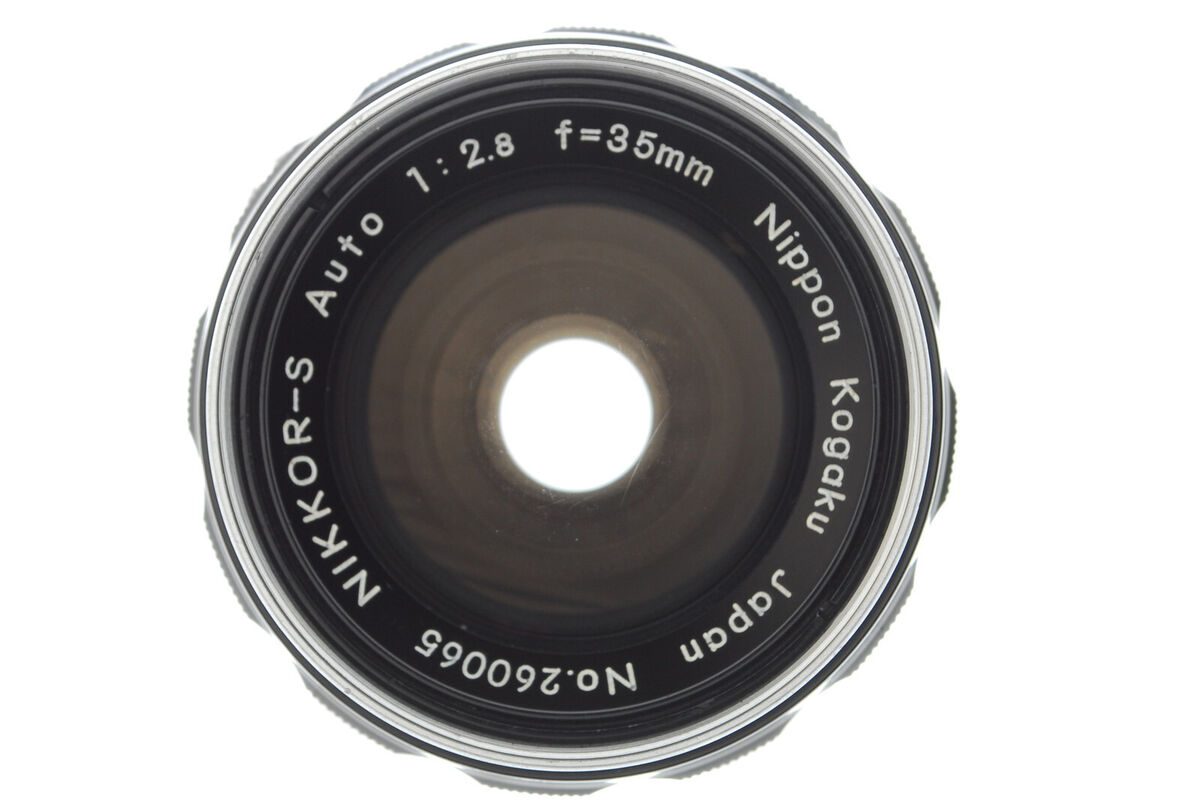 NEAR MINT】 Nikon Nikkor-S Auto 35mm f2.8 non Ai MF Wide NEAR MINT】 Nikon Nikkor-S Auto 35mm f2.8 non Ai MF Wide