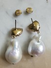Tory Burch CRYSTAL HEART & PEARL DROP EARRINGS Pink  $178  (New) — photo 2