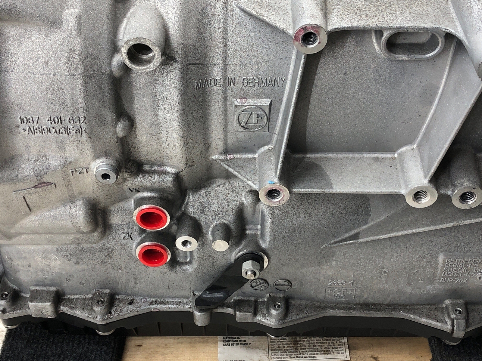 2019-2023 ASTON MARTIN VANTAGE 4.0L AUTOMATIC TRANSMISSION 2k JY53-70041-AB OEM