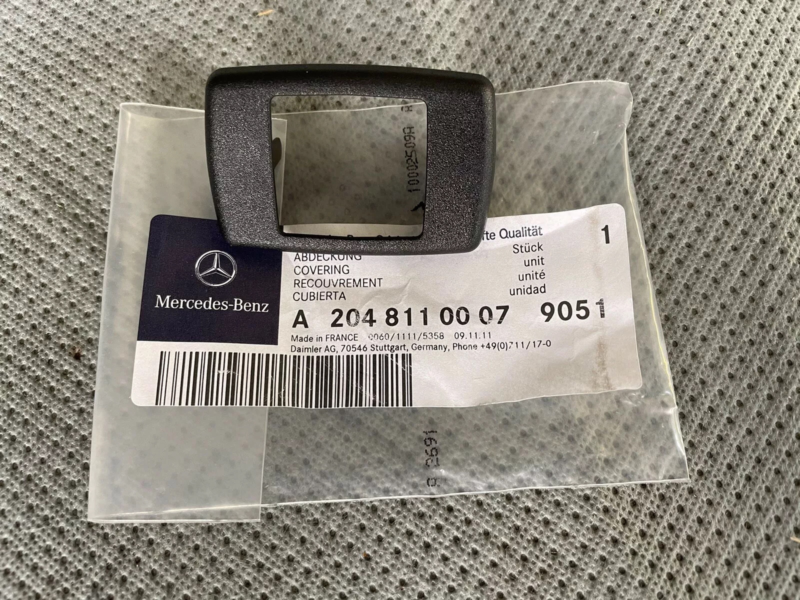 Mercedes-Benz A2048110007 9051 W204 W212 Sun Visor Support Bearing  