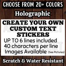 50 Custom Business Stickers 2.25" LABELS SEALS HANDMADE SCRATCH RESISTANT