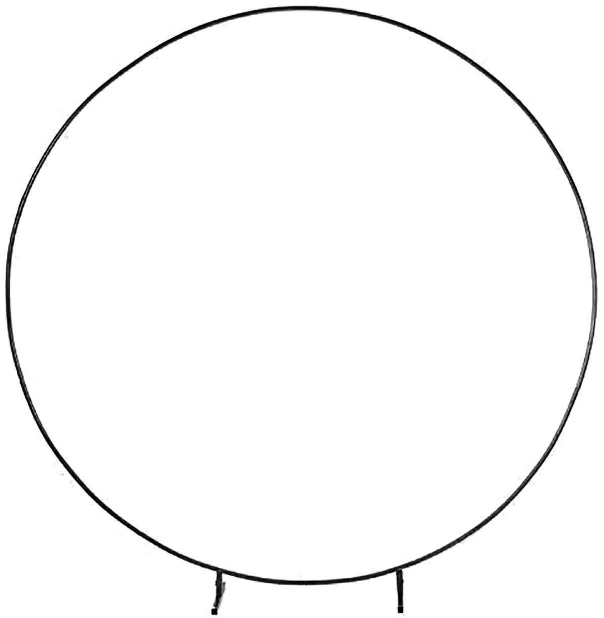 Iron Circle Wedding Arch Props Background Single Arch Flower Outdoor