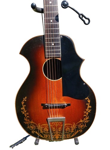 Acoustic Electric Guitar Archtop Tribute AT135STP Sunburst Made in