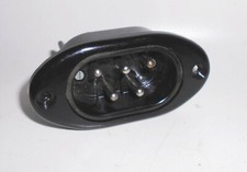 Starkstrom Bakelit Stecker 10 A 380 V Oval 5polig Ersatzteil NOS Vintage (E70