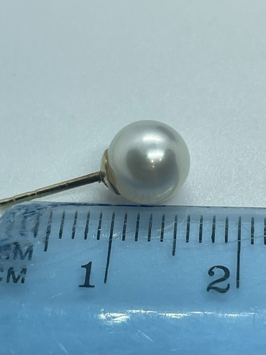 Pendientes de perlas cultivadas Akoya de oro amarillo de 14kt Sea Magic de Mikimoto de 6,5 mm - Imagen 18 de 18