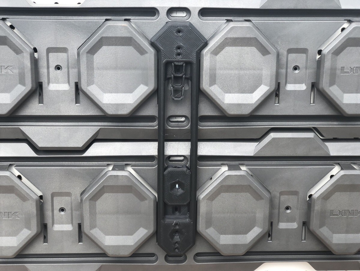 Large Ryobi Charger Holder for Ryobi Link Wall Rail garage