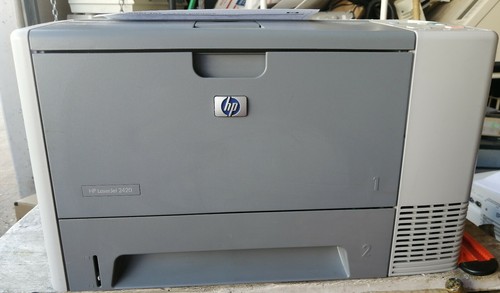 HP LaserJet 2420 Q5956A LASER Printer 36K \u0026 41K PAGE COUNT + POWER \u0026 USB  CABLES | eBay