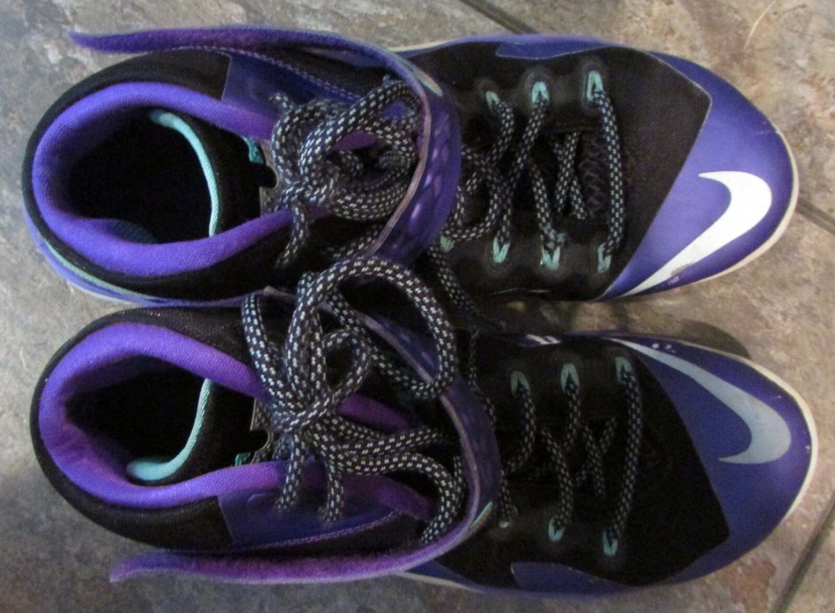 Nike Zoom Lebron Soldier VIII Purple Grape Basketball Shoes #653641-505 Sz 11.5 Athletic Nike Zoom Soldier VIII Shoes for Men | eBay main image 2